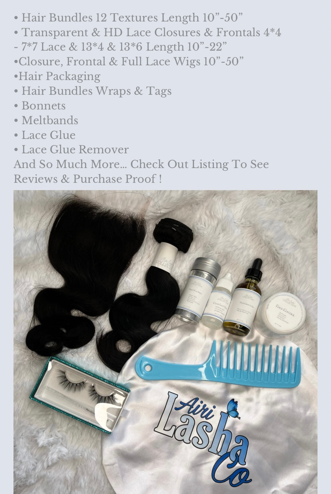 Hair Products & Hair Vendor List